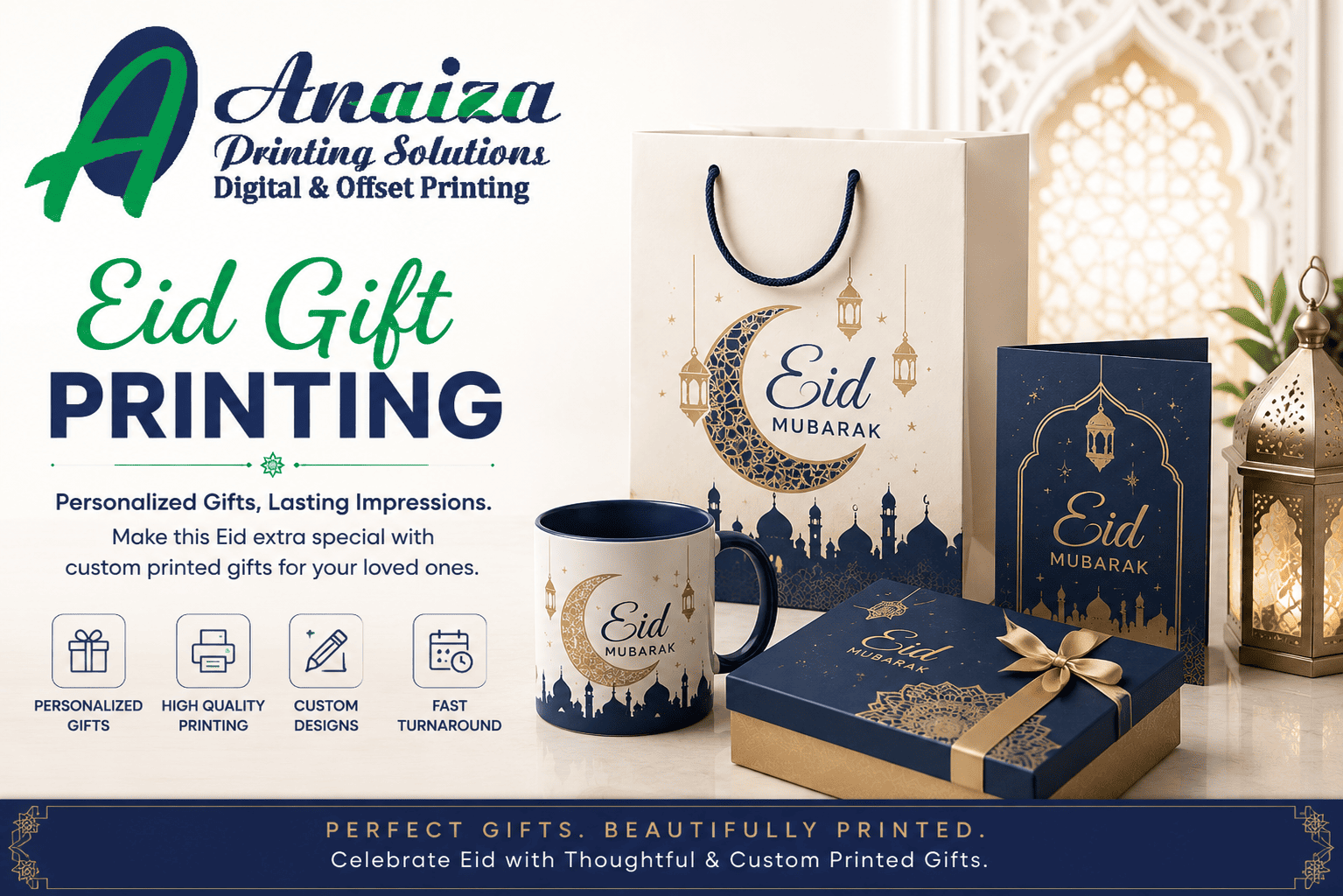 Customized Eid gifts and personalized Eid gift hampers in Mumbai
