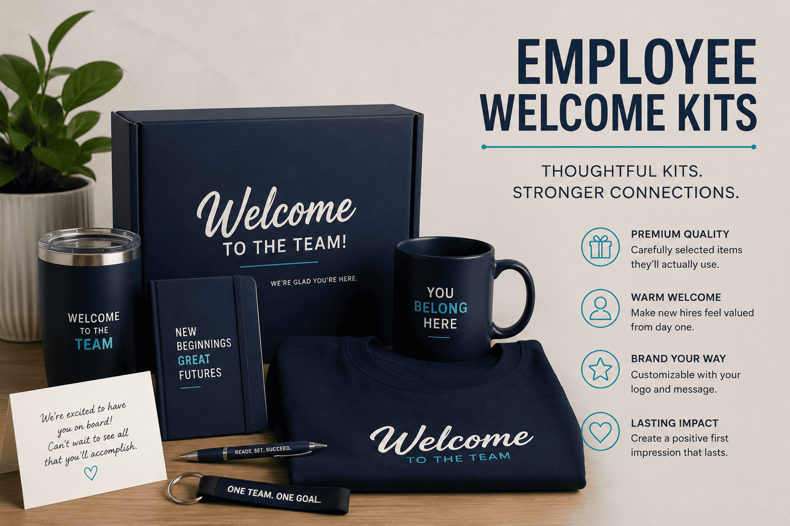 Custom employee welcome kits and corporate onboarding gifts in Mumbai