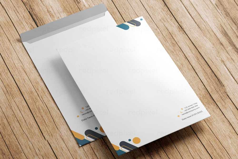 A4 envelope printing with branded stationery