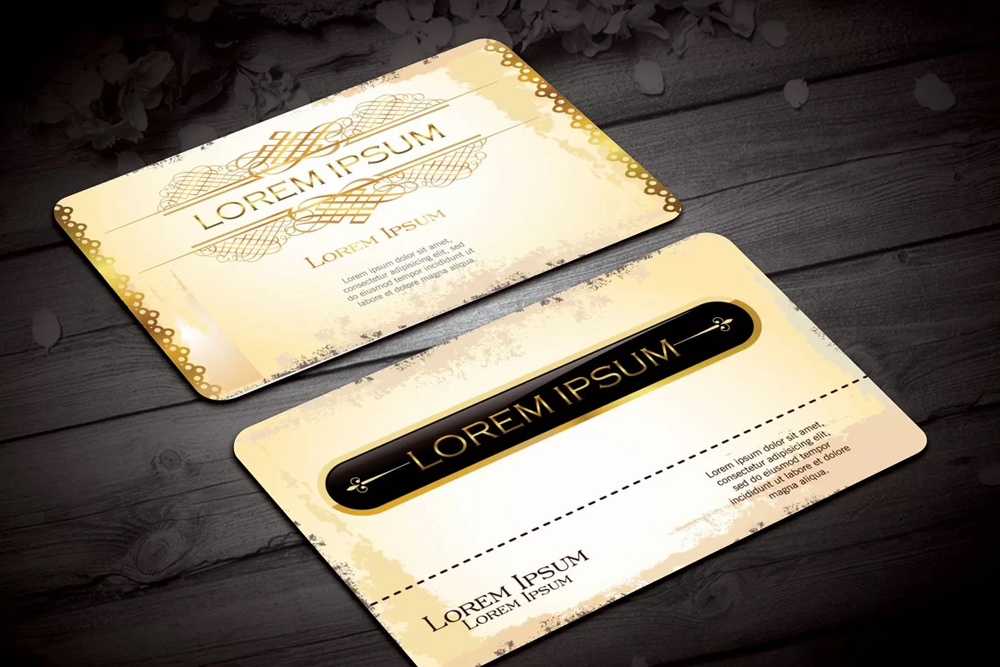 Matte visiting cards with premium non-glossy finish