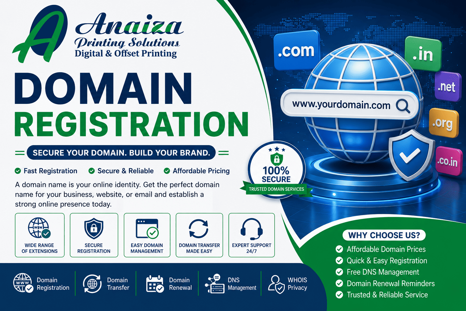 Domain registration services in Mumbai