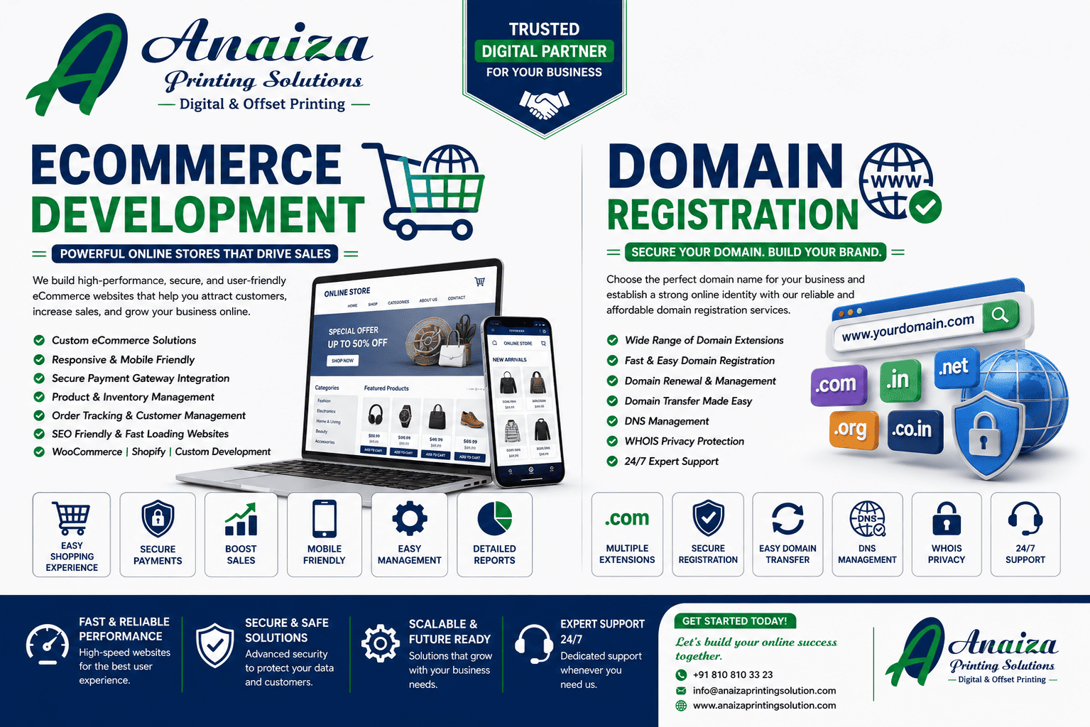eCommerce website development services in Mumbai
