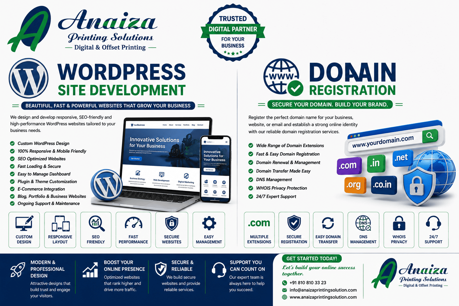 WordPress website development services in Mumbai